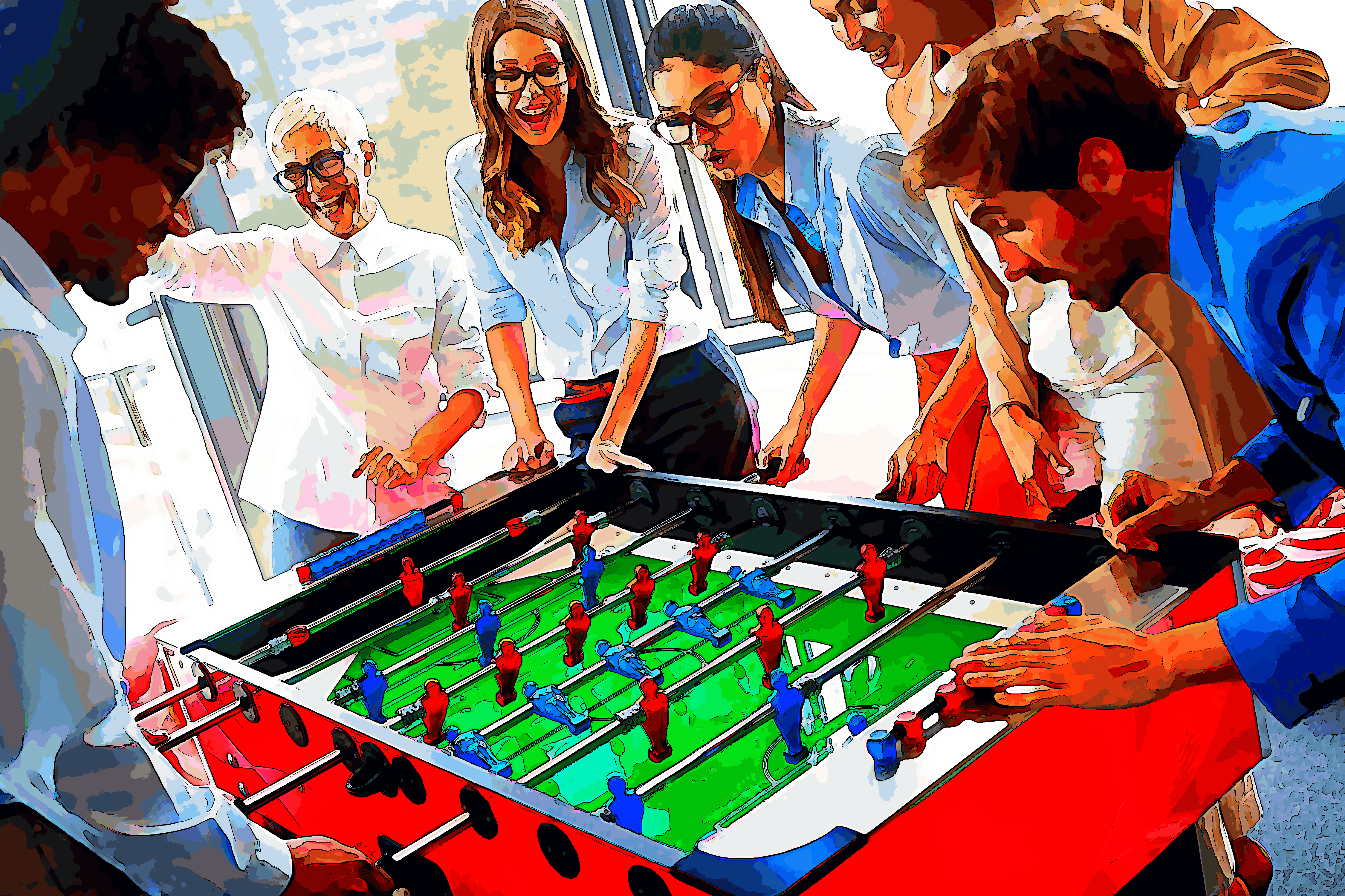 mixed-team-playing-blocks-wood-game-in-the-office-FUZ2FSL